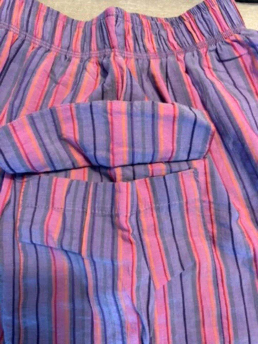 Zara striped cargo skirt, Girls' size 10